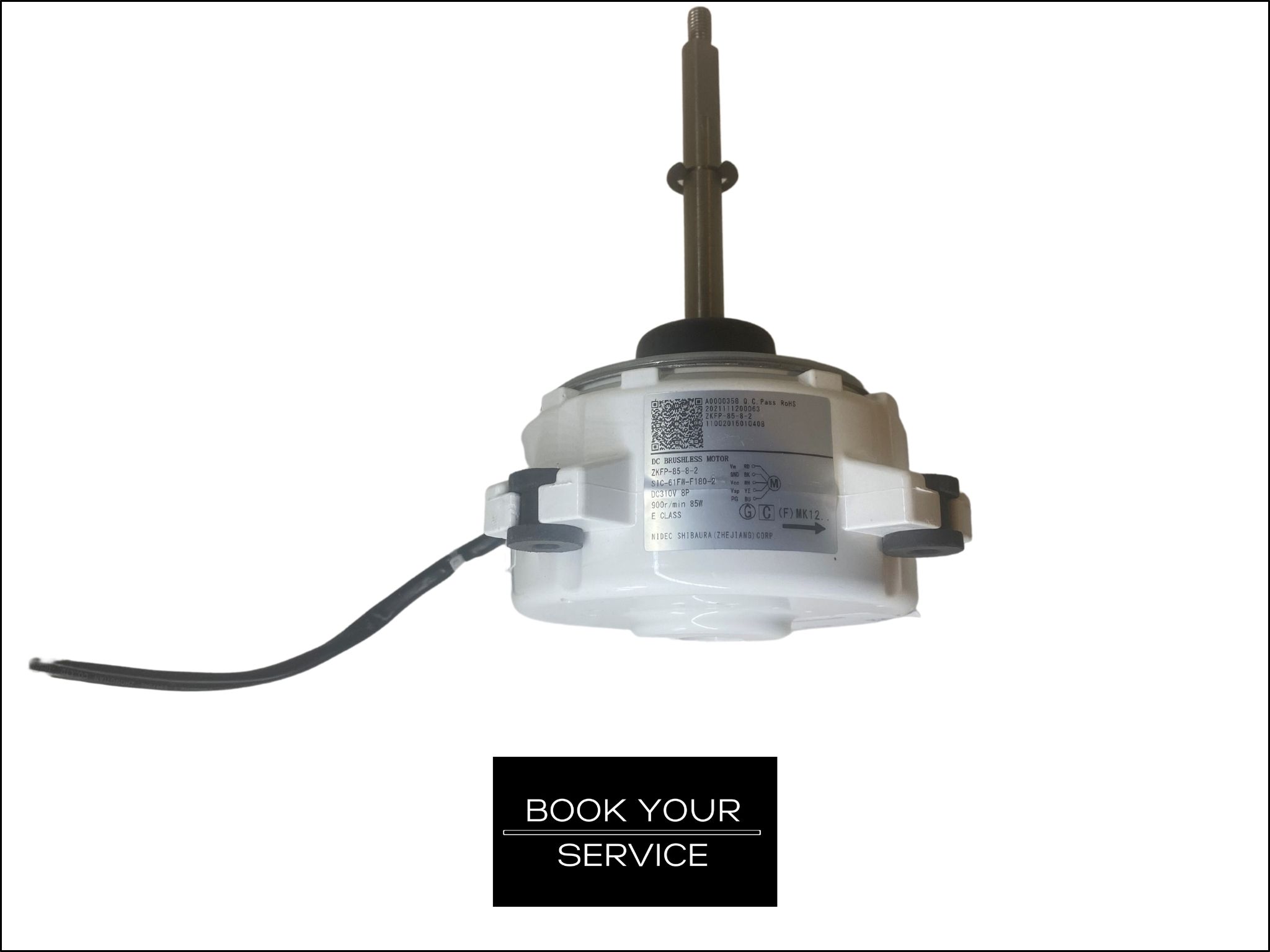AirSmart V5 Condenser Fan Motor for AirSmart CDU17 Lennox LCD168V5 Error Code E8