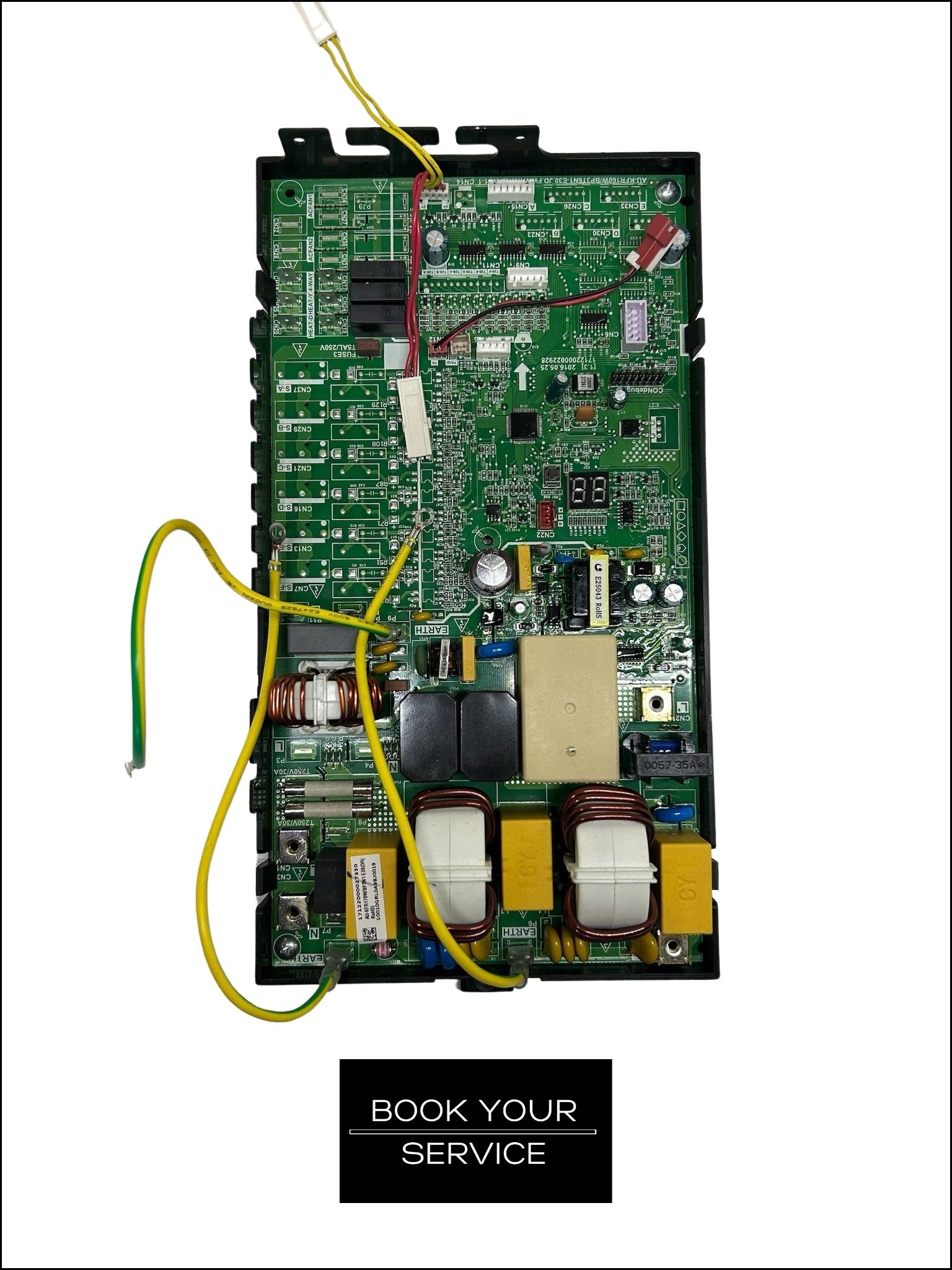 AirSmart V6 Condenser Main PCB (Part 28.2) for AirSmart CDU172V6 and Lennox LCD170V6